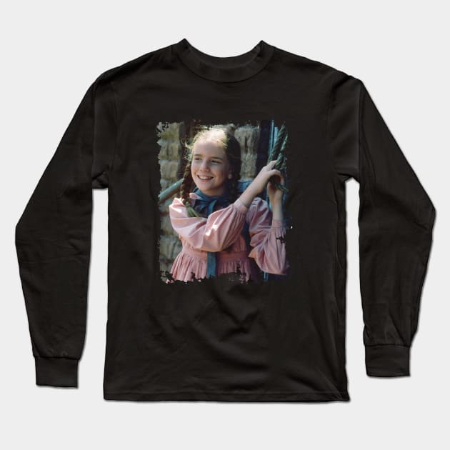 Little House On The Prairie Laura Long Sleeve T-Shirt by Fauzi ini senggol dong